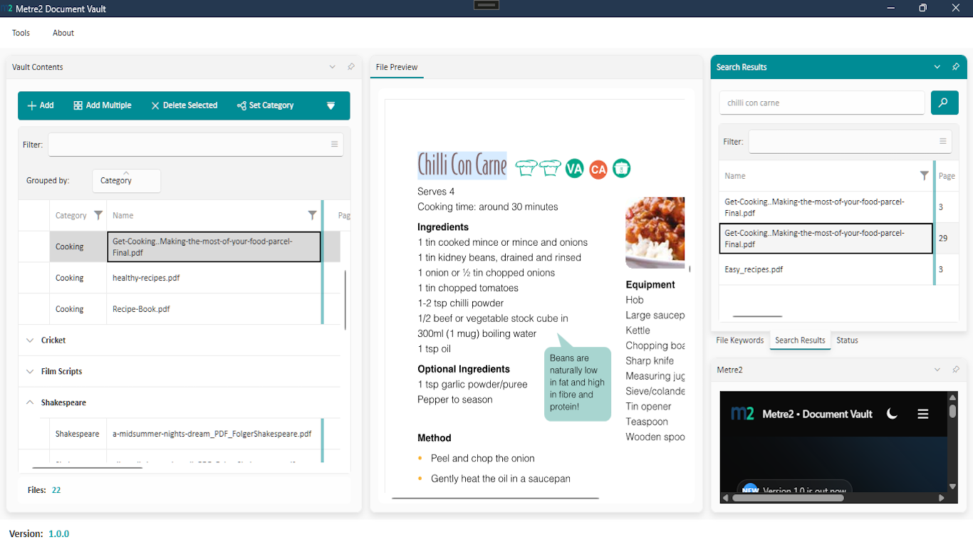 App screenshot